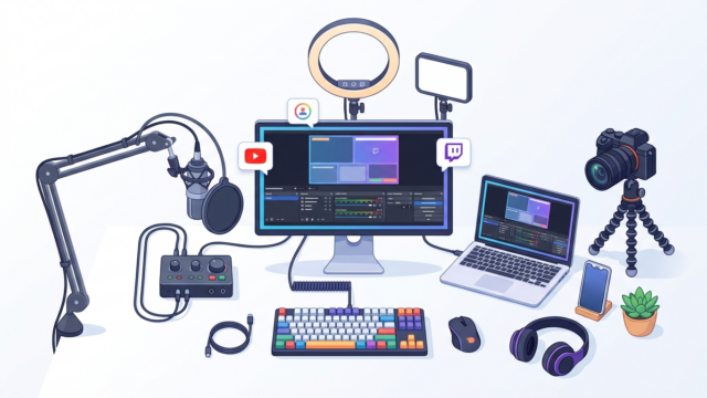 YouTubeとTwitchを同時配信する手順と最適設定法