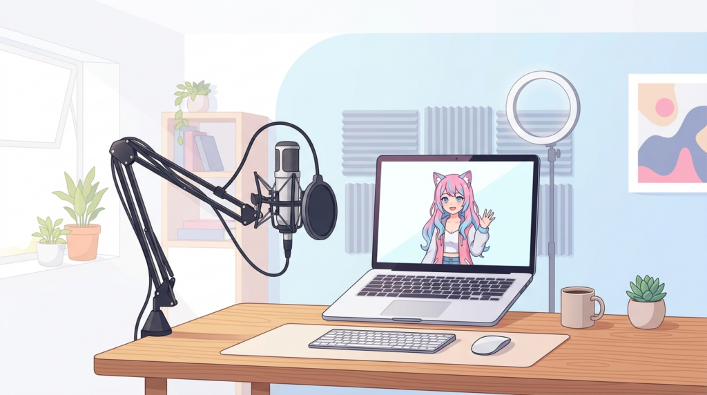 VTuberの個人用配信設備セット