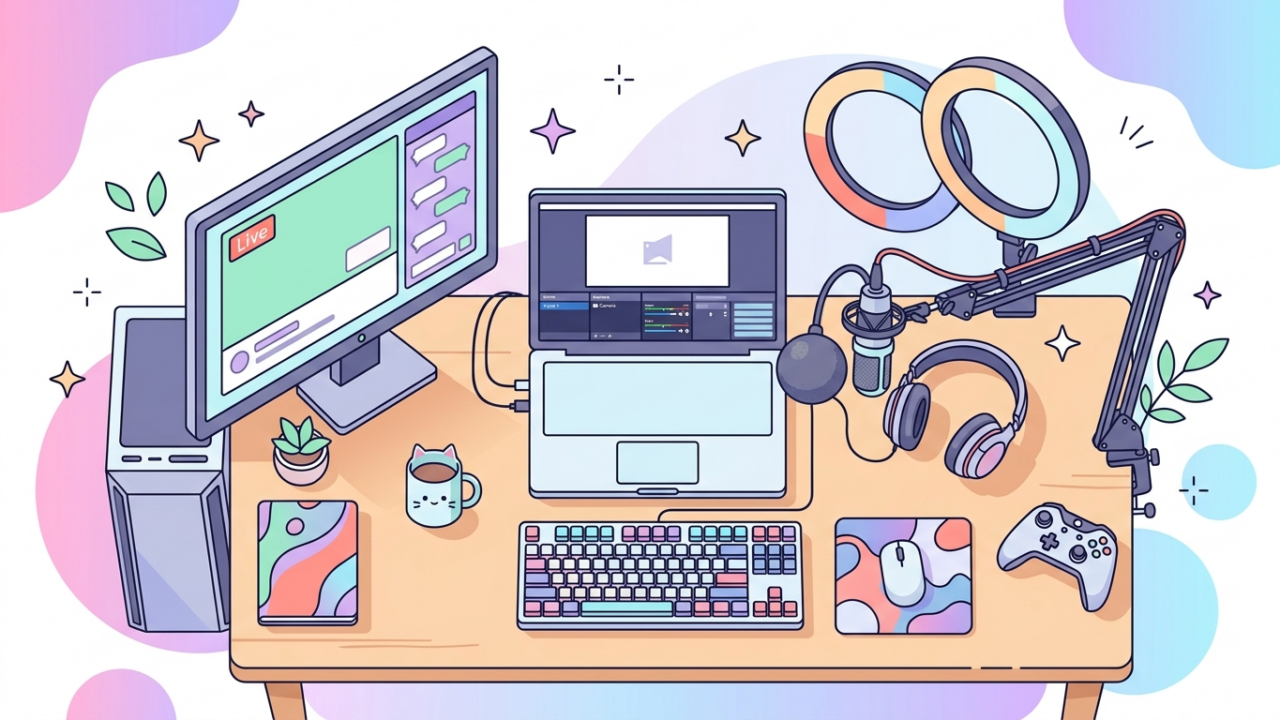 OBSでVTuber背景透過を30分で設定する方法
