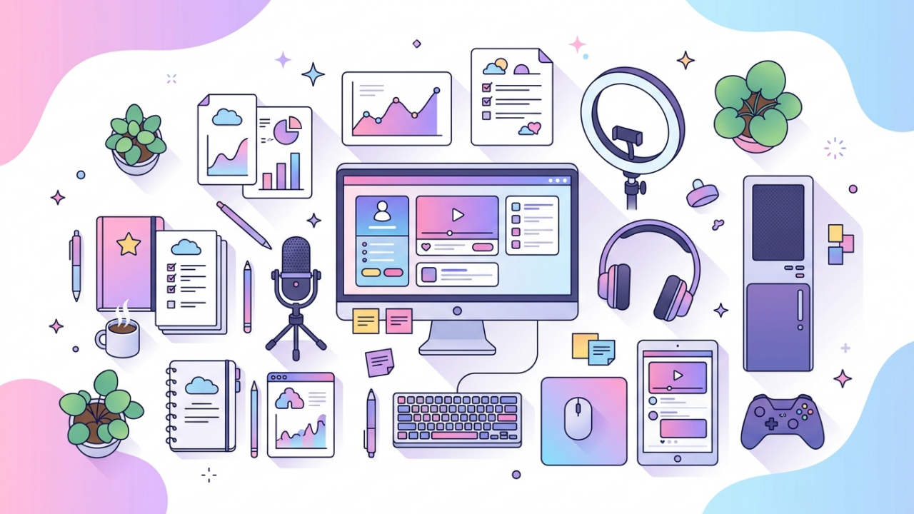 個人VTuberが伸びない原因と具体的改善方法