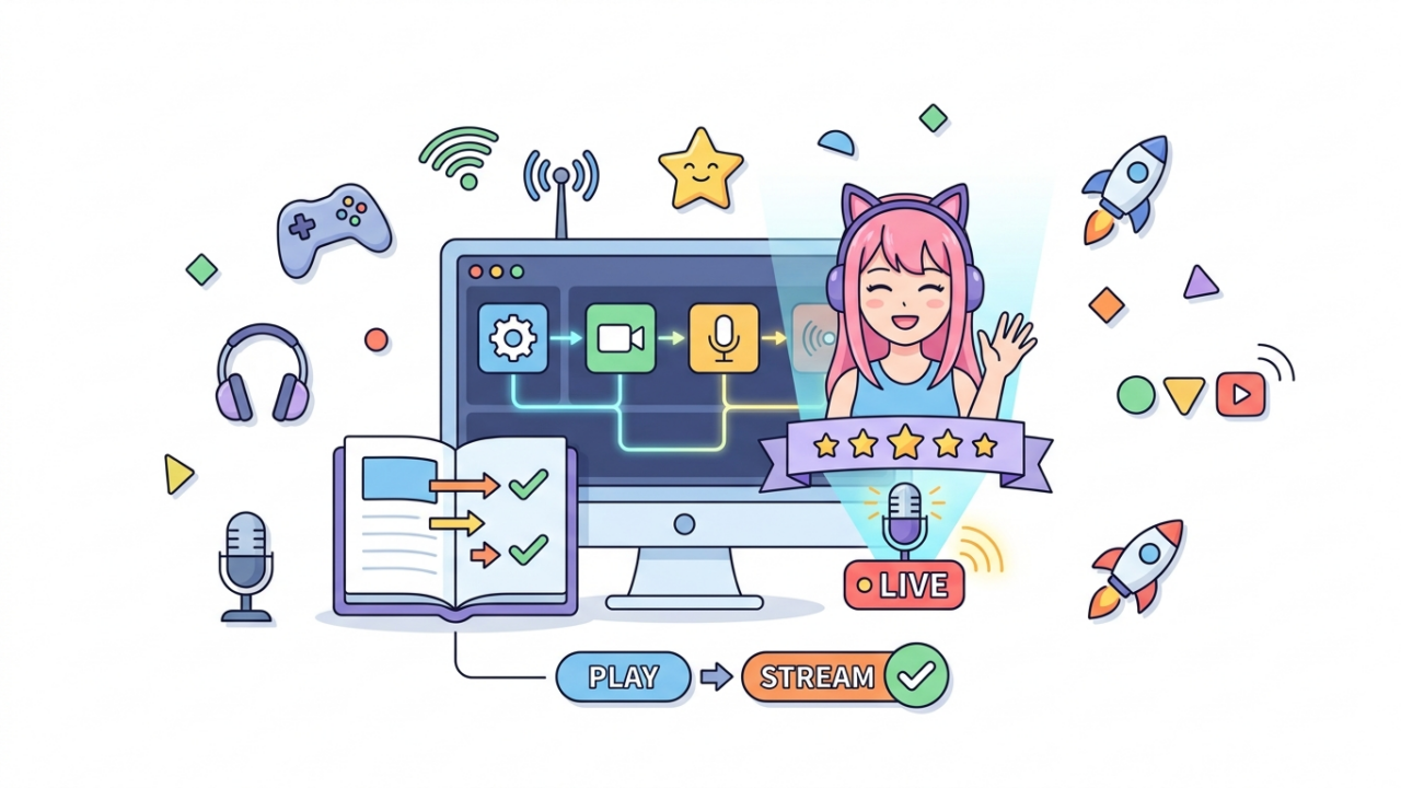 OBS Studioの初期設定を簡単に!初心者向けガイド