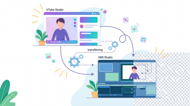 VTube StudioをOBSに映す具体手順と背景透過の方法