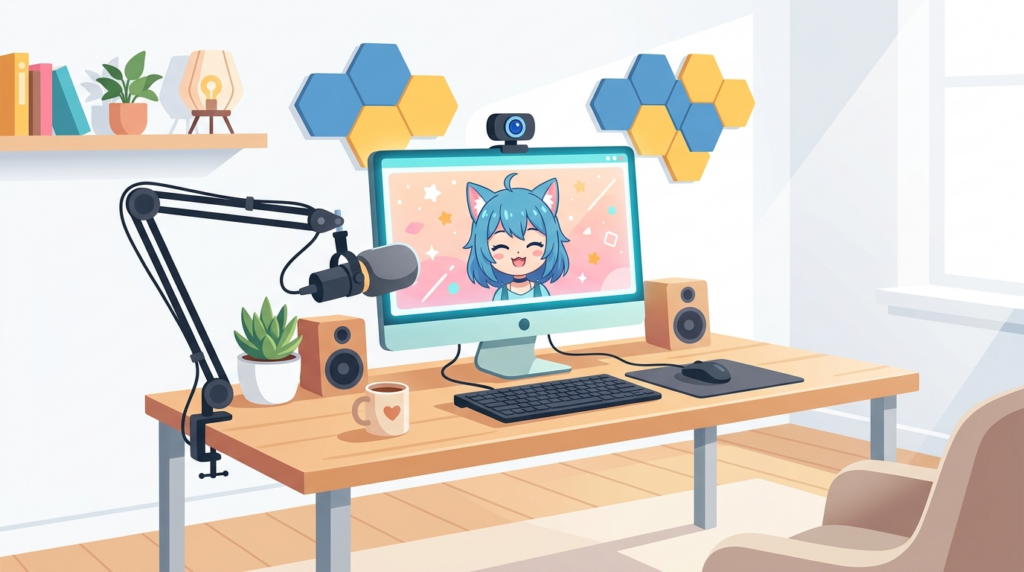 VTuberデビューのためのスタジオセットアップ